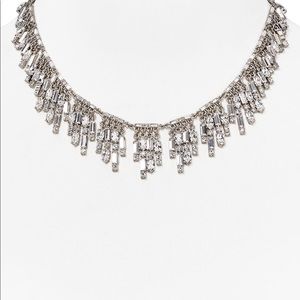 Kate Spade Metallic Evening Affair Fringe Necklace